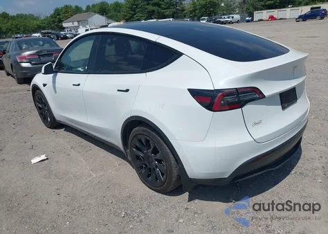 2021 Tesla Model Y Long Range Dual Motor All-Wheel Drive из США, поврежденный, VIN 5YJYGDEE2MF227112